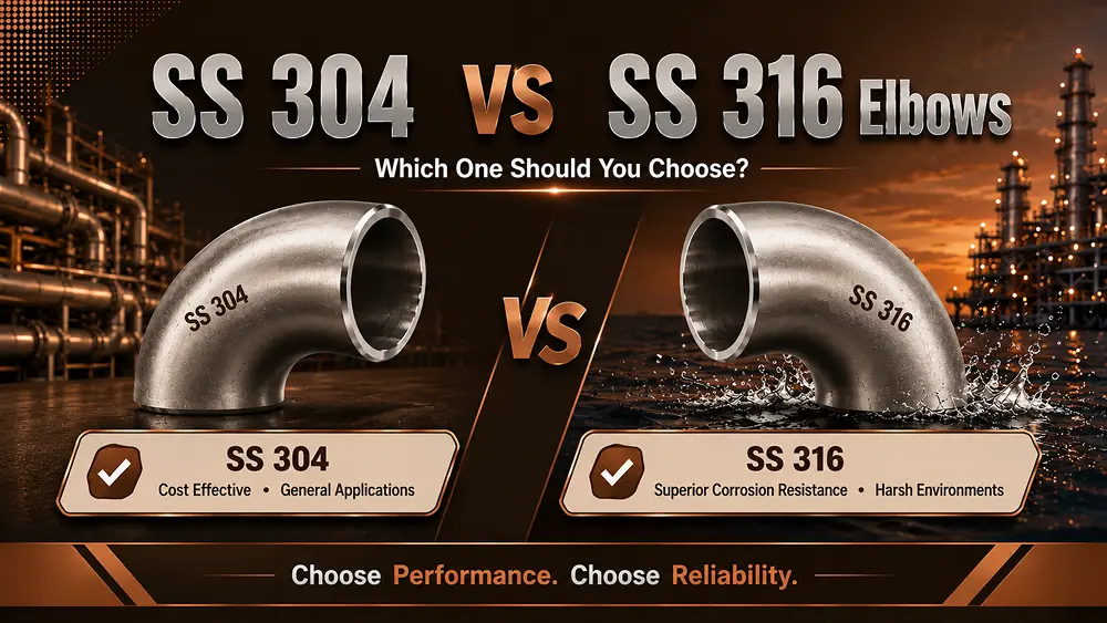 SS 304 vs SS 316 Elbows