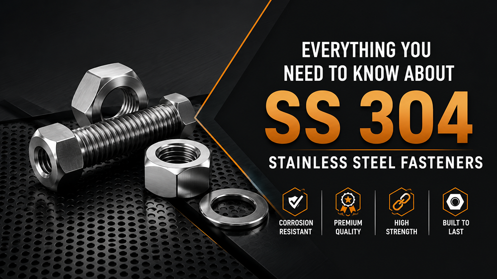 SS 304 Stainless Steel Fasteners